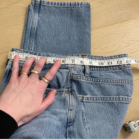 Zara Z1975 High Rise Straight Jeans - Picture 7 of 10